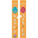 👉 Banner active feestelijke Easter Couplet Party Decoration Paasgordijn (W21010305)