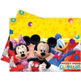👉 Tafelkleed kunststof multikleur Micky Mouse Clubhouse - 120x180 Cm 5201184815113