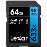 👉 Active Lexar SD-633X High Speed SD-kaart SLR Camera-geheugenkaart, capaciteit: 64 GB