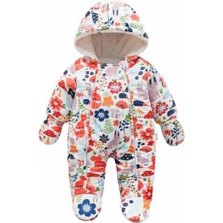 👉 Jumpsuit active schoonheid kinderen schattige dierenprint plus katoenen (kleur: vosmaat: 80)