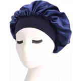 👉 Hoofdband marine m active vrouwen 2 STUKS TJM-301 Nachtmuts Met Brede Rand En Elasticiteit Dames Chemotherapie Cap Haarverzorging Hoed, Maat: 56-58cm (Marine)