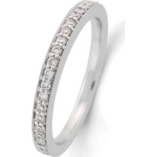 👉 Damesring witgouden diamanten active vrouwen Excellent Jewelry Slanke Dames Ring met 8785259707352