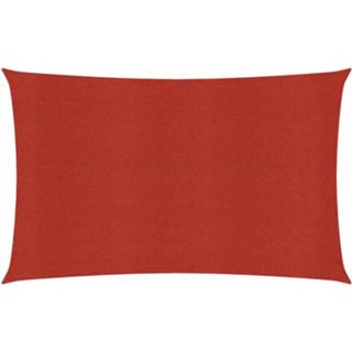 👉 Zonnezeil rood active 160 g/m 3x4 m HDPE 8720286101858