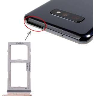 👉 Simkaarthouder groen active SIM-kaarthouder + / Micro SD-kaarthouder voor Galaxy S10 S10e (groen)