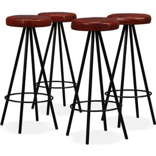 👉 Barkruk leer active Barkrukken 4 st echt 8718475580232