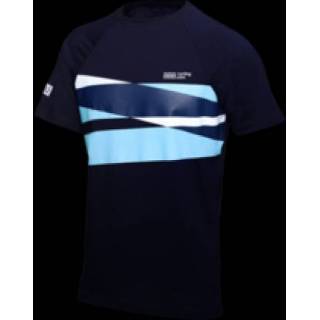 👉 Shirt XS active blauw marine BBB BBW-801 T-Shirt Stripes 2020 8716683125207
