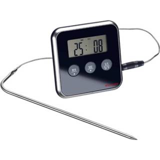 👉 Kunststof zilverkleurig Westmark Digitale Braadthermometer 4004094129186