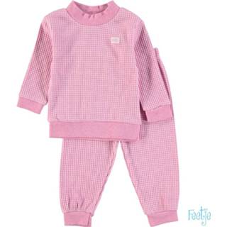 👉 Pyjama roze active Feetje|Pyjama|Wafel|Basis| Feetje Wafel Basis 62 - Pink Melange 8718751115509