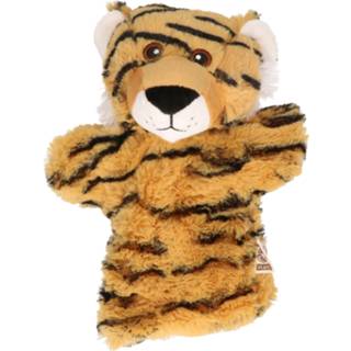 👉 Handpop active Gestreepte tijgers 22 cm