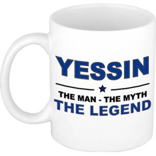 Beker keramiek active mannen Yessin The man, myth legend verjaardagscadeau mok / 300 ml