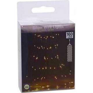 👉 Waterval zilverdraad active S.I.A. Kerstverlichting op Batterij 1.9M 160 LED Lampjes 8719202311662