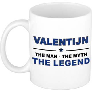👉 Beker keramiek active mannen Valentijn The man, myth legend verjaardagscadeau mok / 300 ml