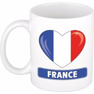 👉 Vlag active Franse hart mok / beker 300 ml