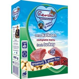 👉 Renske Vers Vlees Hondenvoer Senior Kalkoen Graanvrij 395 gr