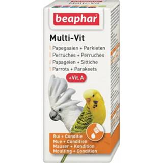 👉 Multivitamine active Beaphar Bogena Multi-Vitamine Papegaai 20 ml 8710729047539