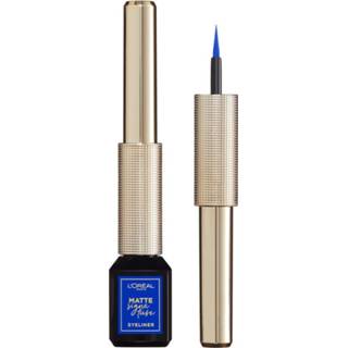 👉 Oogpotlood blauw active L'Oréal Matte Signature Eyeliner 02 Blue