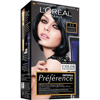 👉 Haarkleuring zwart active mannen 3x L'Oréal Preference 1.1 Manhattan - Intens IJzig 3600523288199
