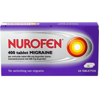 👉 Active Nurofen Migraine 400 mg 24 tabletten 8710552307527