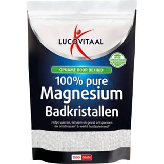 Magnesium active Lucovitaal Badkristallen 1 kg 8713713023830