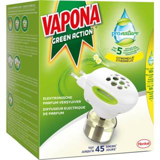 👉 12x Vapona Pro Nature Anti-mug Muggenstekker 45 nachten
