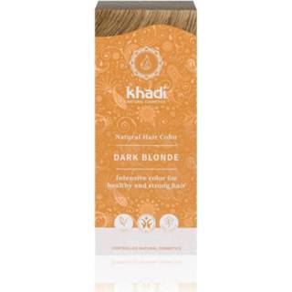 👉 Haarkleuring active Khadi Dark Blond 100 gram 4260378040015