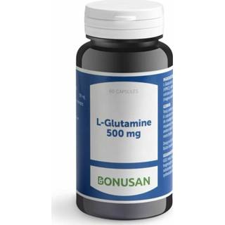 👉 Glutamine active l Bonusan 500 mg 60 capsules 8711827009160