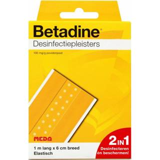 👉 Active Betadine Desinfectiepleisters 1 m x 6 cm 8712207038954