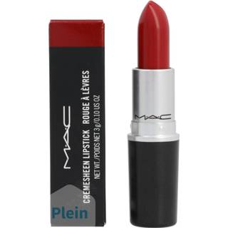 👉 Lippenstift rood active MAC Cosmetics Cremesheen Lipstick Brave Red 3 gr 773602166534