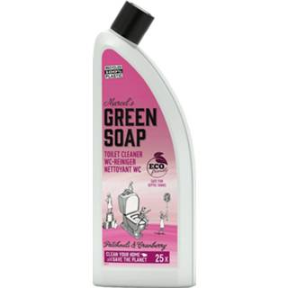 👉 Toilet reiniger active donkergroen Marcel's Green Soap Toiletreiniger Patchouli&Cranberry 750 ml 8719189416244