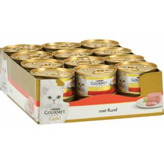 👉 24x Gourmet Gold Mousse Rund 85 gr