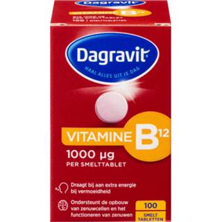 👉 Vitamine active Dagravit B12 1000mcg Smelt 100 tabletten 8711744042097