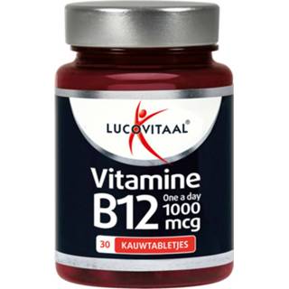 👉 6x Lucovitaal Vitamine B12 1000mcg 30 kauwtabletten