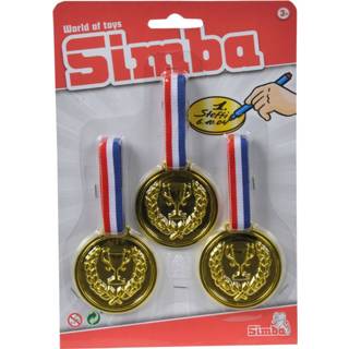 👉 Gouden medaille active Simba 3 Medailles 4006592021894