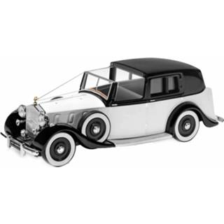 👉 Modelauto wit kinderen Rolls Royce Phantom III 1937 trouwauto schaal 1:36/12 cm