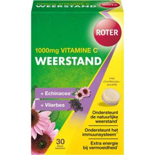 👉 Active Roter Vitamine C 1000 mg Weerstand 30 tabletten 8713304952358