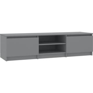 Spaanplaat grijs steigerhout Vidaxl Tv-meubel 140x40x35,5 Cm 8719883740478