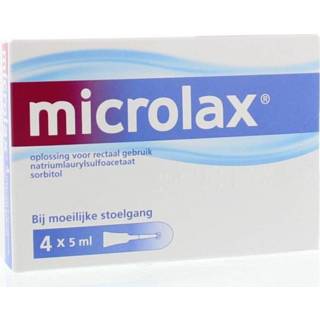 👉 Active Microlax Klysma 4 stuks van 5ml 3574661442747