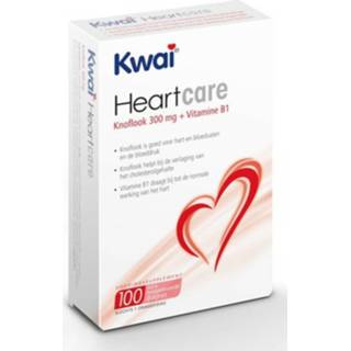 👉 Dragee active Kwai Heartcare Knoflook 100 dragees 5060171050421