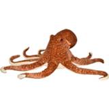 👉 Knuffel active bruin Jumbo octopus 76 cm knuffels kopen