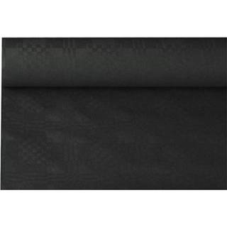 👉 Papieren tafelkleed active zwart Feestartikelen 800 x 118 cm