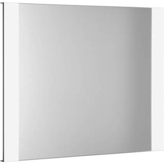 👉 Badkamerspiegel aluminium rechthoek hangend Sapho Durango 60x80 cm LED-Verlichting Contactloze Sensor 8590913864131