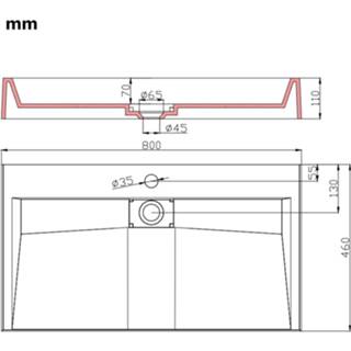 👉 Wastafel wit marmer active 80x46x11 cm mineraal gegoten/marmer gegoten 8719883570334