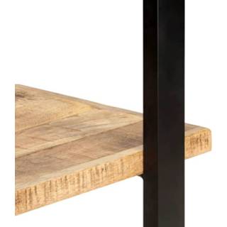 👉 Boekenkast active mannen met 4 schappen 80x40x180 cm ruw mangohout 8720286068830