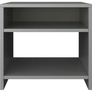 👉 Nachtkastje grijs active Nachtkastjes 2 st 40x30x40 cm spaanplaat 8719883671758