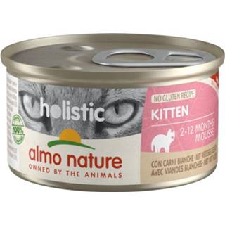 Wit active Almo Nature HFC Kat Kitten Vlees 85 gr 8001154127768