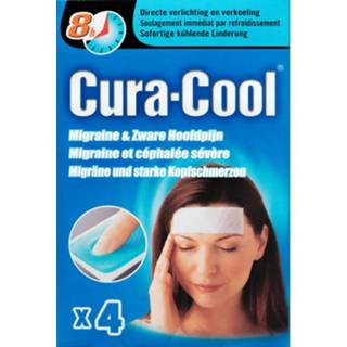 👉 Active Be Cool Cura-cool Migraine Strips 4 stuks 4987072069240