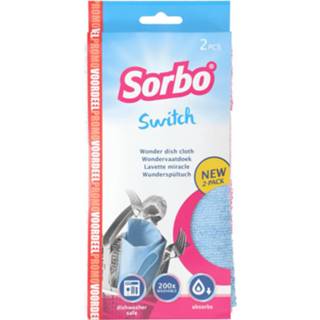 👉 Switch active Sorbo Microvezel Wondervaatdoek 32x38 cm 2 stuks 8712113464984