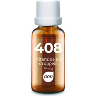 👉 Vitamine active AOV 408 D3 druppels 25 ml 8715687604084