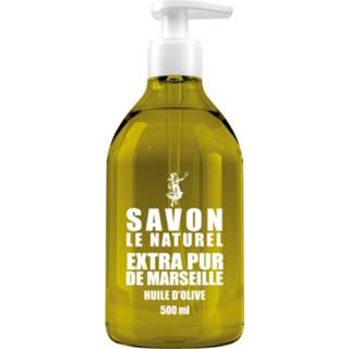 👉 8x Savon Le Naturel Handzeep Olijfolie Extra Pur van Marseille 500 ml