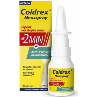 👉 3x Coldrex Neusspray 2 in 1 20 ml